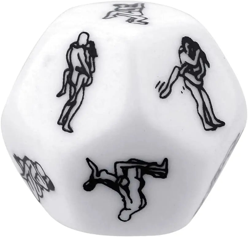 Erotic Acrylic Dice for Couples Play