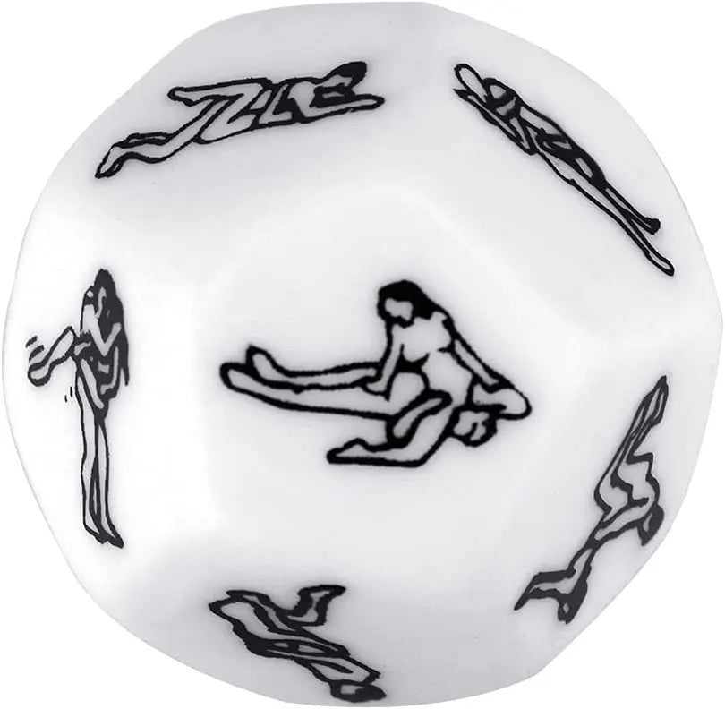 Erotic Acrylic Dice for Couples Play
