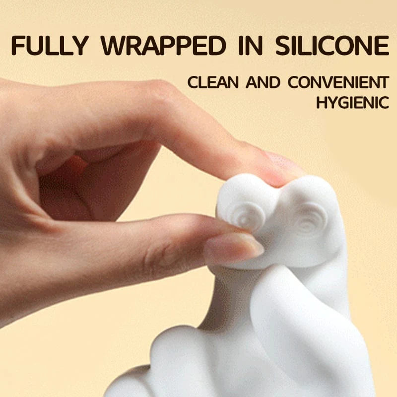 G-Spot Vibrator – Realistic Finger Flapping Clitoral Stimulator with Heating & 10 Vibration Modes.