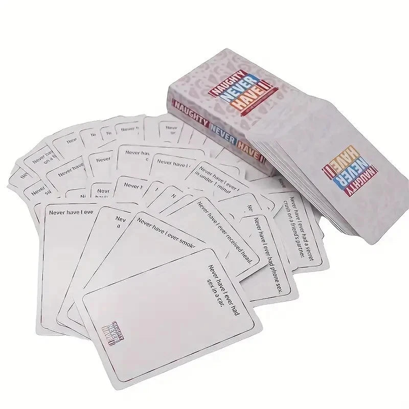 Naughty Never have I Ever Cards